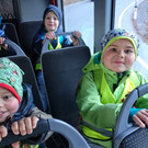 Kindergarten Übersaxen zu Besuch in der Gärtnerei.