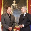 Schwarzenegger-Besuch in der Hofburg