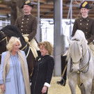 Herzogin Camilla besuchte Spanische Hofreitschule