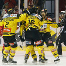 Siegesfeier Vienna Capitals bei KAC