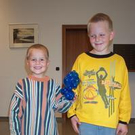 Clown Dido zu Besuch in der Sparkasse