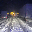  Bilder vom A21-Schneechaos