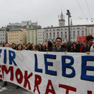 Bilder von der Demo