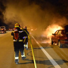 Pkw-Brand A2 Wr. Neudorf