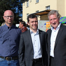 Renaturisierter Mühlbachabschnitt