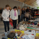 Impressionen des großen Flohmarkts im Aktivpark