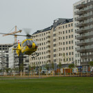 Rettungsheli-Einsatz in Wien-Favoriten