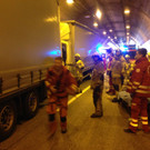 Unfall Helbersbergtunnel