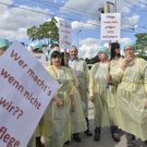 Demonstration in Wien: "Gute Pflege für alle! Österreich braucht uns" 