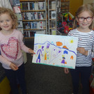 Kindergarten Sulz in der Bücherei