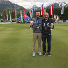 Ski-Golf-WM 2017 Othmar und Michael Vonbank