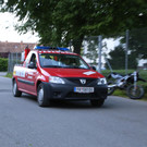 Feuerwehrübung an der LBS Feldkirch