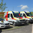Fahrzeugsegnung Rotes Kreuz Lustenau