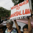 Philippinen: Proteste gegen das Kriegsrecht