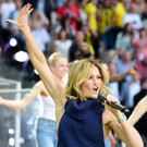 Halbzeitshow mit Helene Fischer