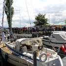 Bilder von der Bootstaufe beim Lochauer Yachtclub