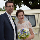 Caroline Hechenberger und Marc Schertler feierten Hochzeit.