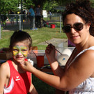 Volksschule Sportfest F Schminkstation 23-06-2017 _3_.JPG