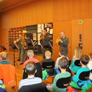 Röthner Volksschule zu Gast beim MVH Röthis