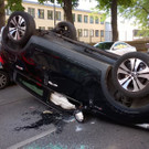 PKW-Überschlag in der Felberstrasse