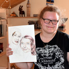 2 Julia mit aktuellem Projekt.JPG