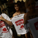  Nackt-Protest in Spanien 