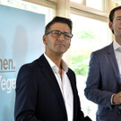 Ex-Grün-Politiker Efgani Dönmez für die Liste Kurz: Präsentation