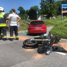 Unfall auf der L1 - erste Bilder vom Unfallort