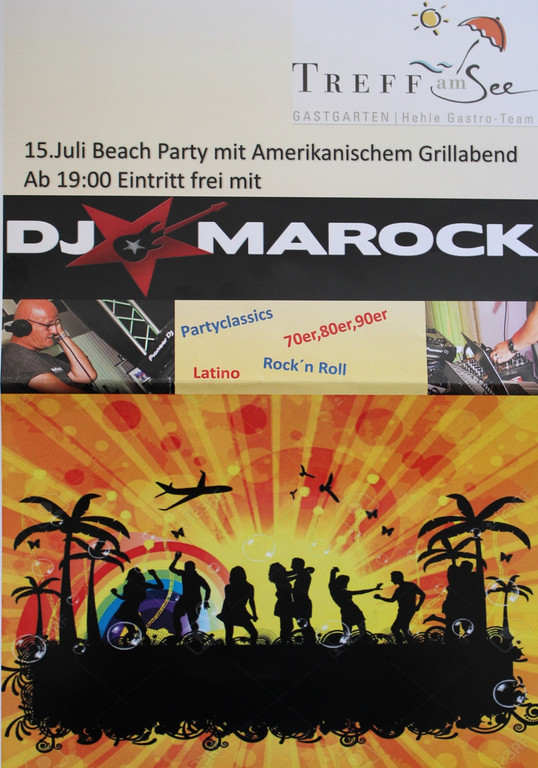 Treff am See BEACH PARTY PLAKAT Termin Juli 2017 _1_.JPG