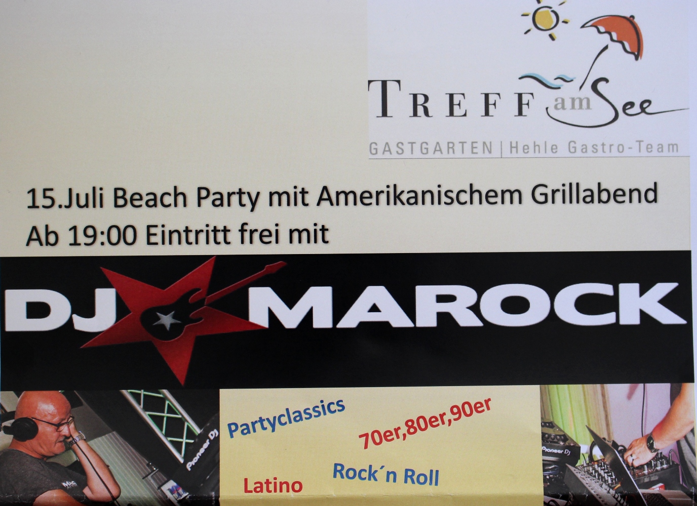 Treff am See BEACH PARTY PLAKAT Termin Juli 2017 _2_.JPG