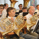 Militärmusik Vorarlberg beim „Sommerkonzert“ in der Bodenseegemeinde Lochau
