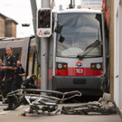 Straßenbahn in Wien-Meidling entgleist: An der Unfallstelle