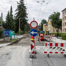 Bauarbeiten Triebenbachstraße Juli 2017
