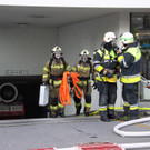 Tiefgaragenbrand in Hard