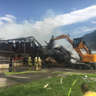 Nenzing: Stallgebäude abgebrannt