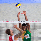 Beach Volleyball WM in Wien: Solberg/Guto vs Winter/Seidl