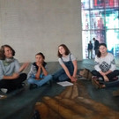 Kinder schreiben im Kunsthaus