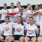 Empfang Fußballerinnen Rathausplatz