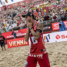 Österreich vs. Russland Beach-Volleyball-WM