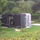 Campingplatz nach Unwetter evakuiert