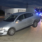 Wohnwagen auf A2 umgestürzt