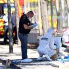 Spurensicherung am Tatort in Marseille
