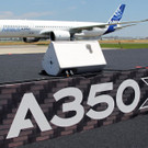 Der A350 wird präsentiert