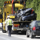 Bilder von der Unfallstelle