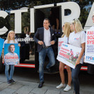 FPÖ präsentiert Reisebus für Wahlkampf-Tour in Wien
