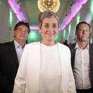 Ulrike Lunacek beim Wahlkampfauftakt der Grünen in Wien