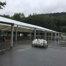 Vorbereitungen für das Kilbifest