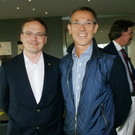 v_li_ Stephan Hoffmann _amtierender Pr__sident der Lions FK__ robert Slepicka _past president_ 1.JPG
