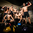Die "Mister Vorarlberg" Kandidaten 2017 beim Cross-Training