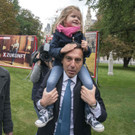 Kern mit Kindern auf SPÖ-Plakaten